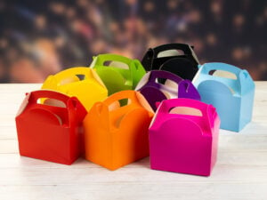 Coloured Meal Boxes