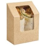 Kraft wrap pack, filled with breaded chicken and salad wrap.